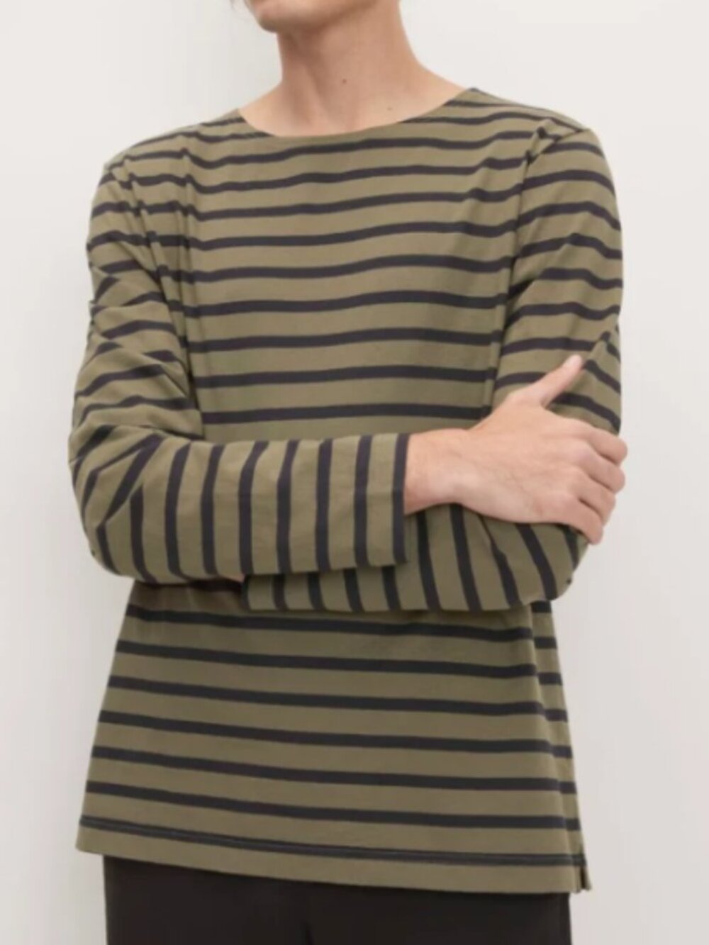 Everlane The Premium Weight Mariner Stripe Tee XL